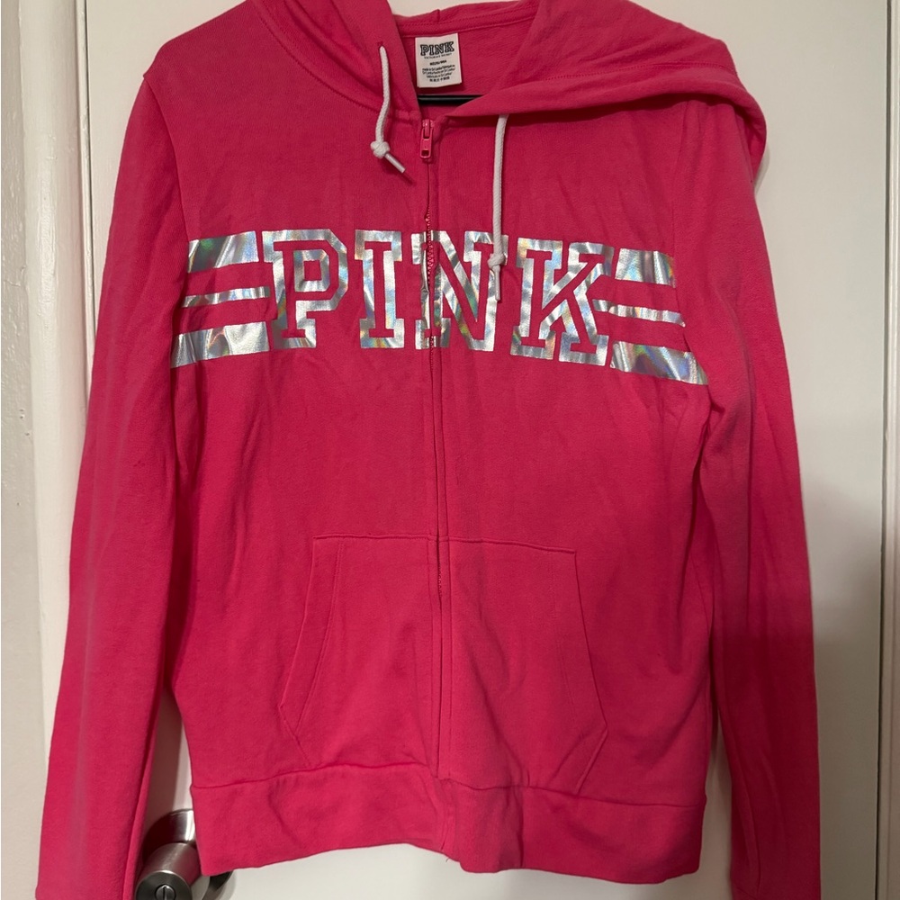 Victoria's Secret Pink Hoodie - Bright Pink